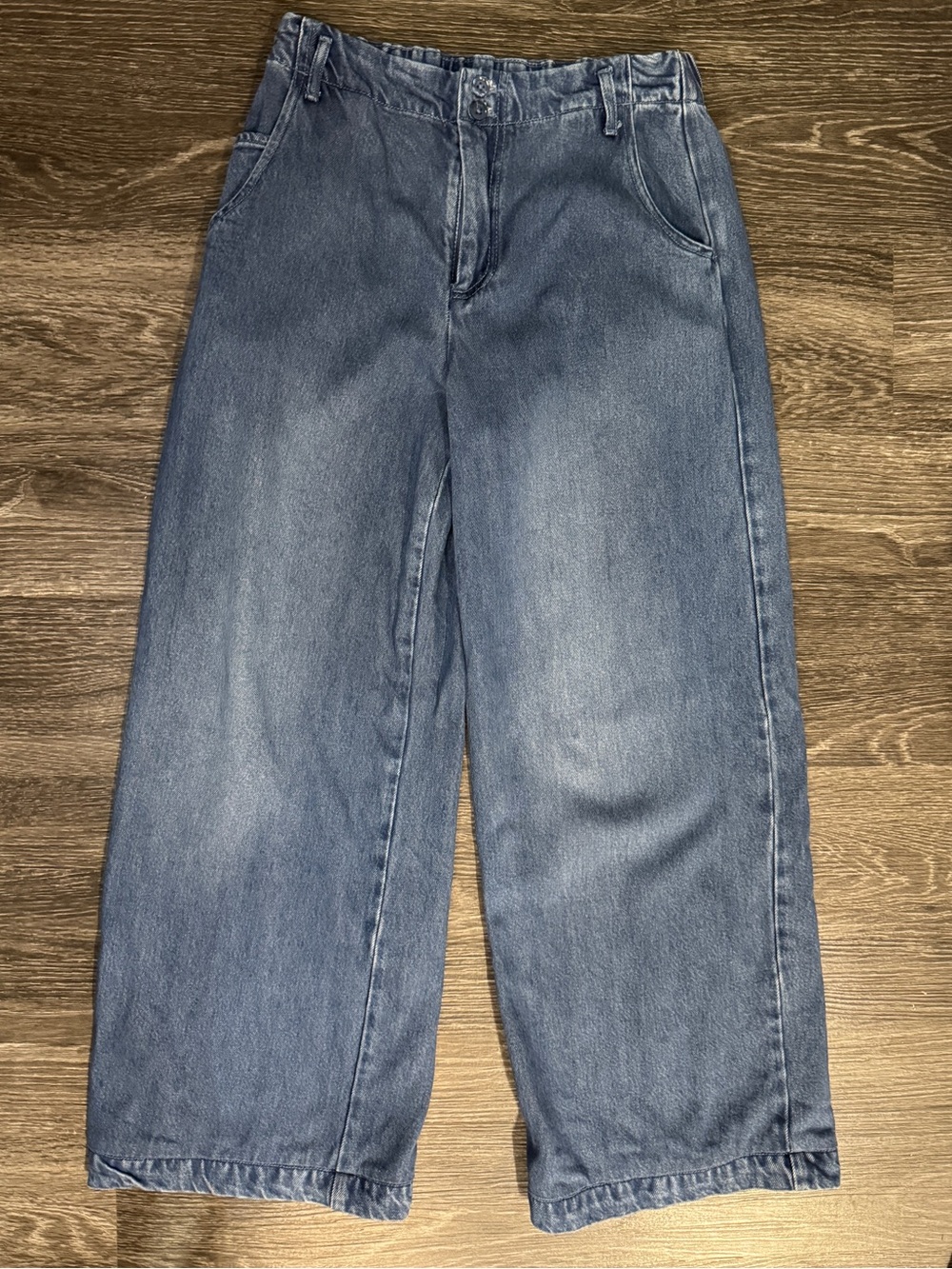 YFB Young Fabulous & Broke Wide Leg Denim Pants Jeans Size M